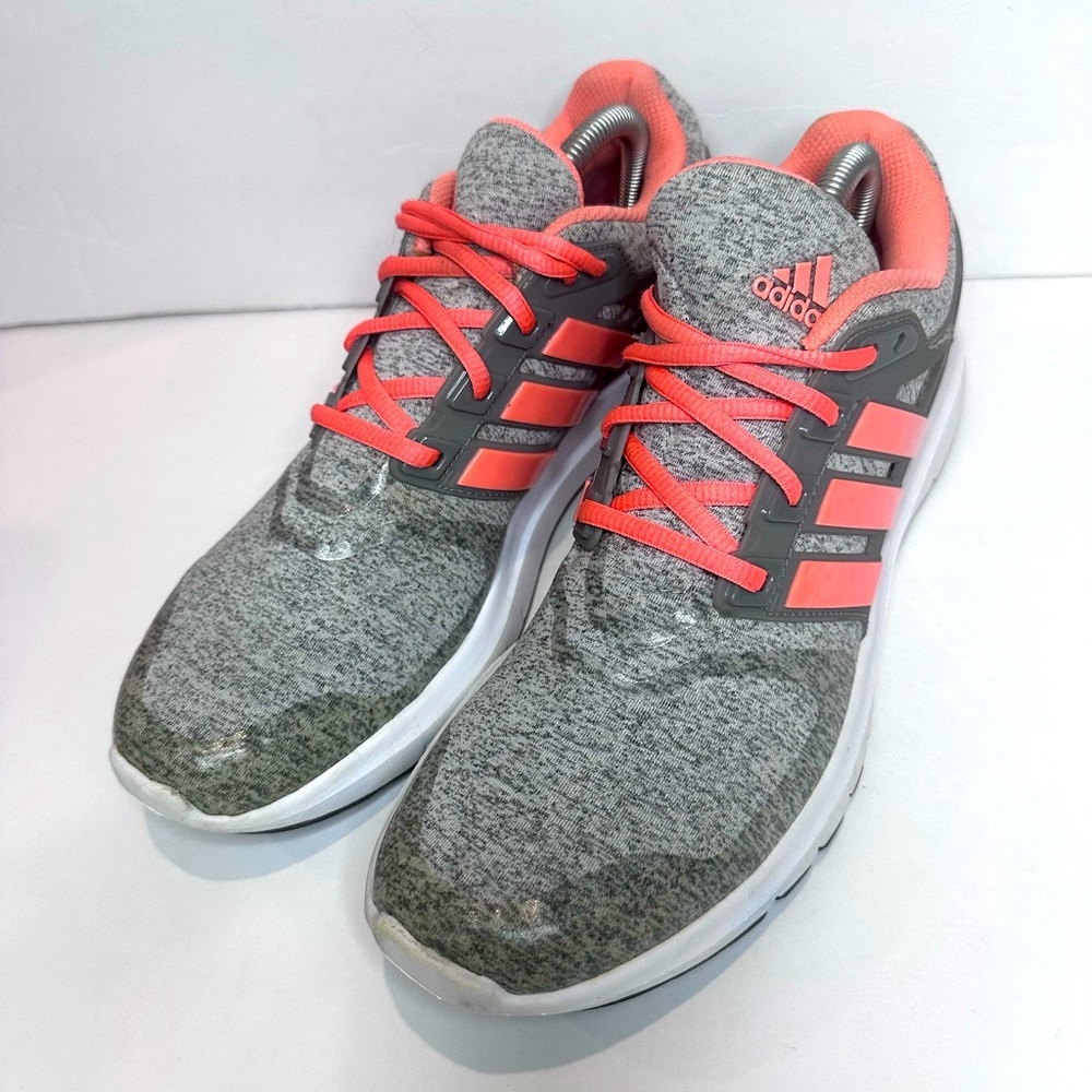 Used women’s Adidas Gray and Pink Running Shoes